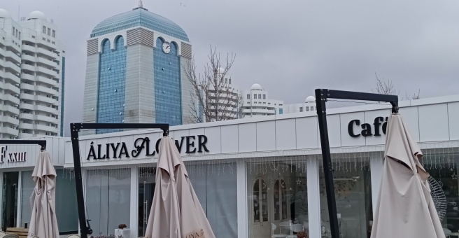Aliya flowers, кофейня
