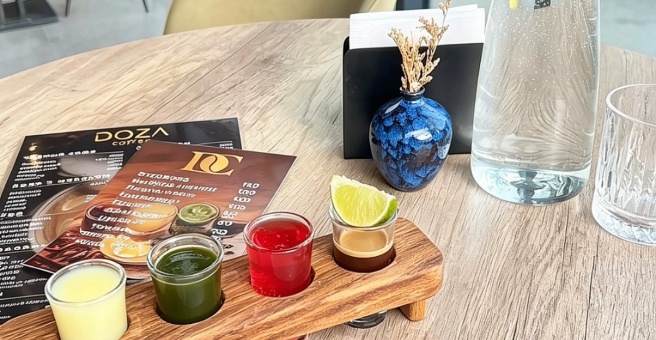 Doza coffee, кофейня